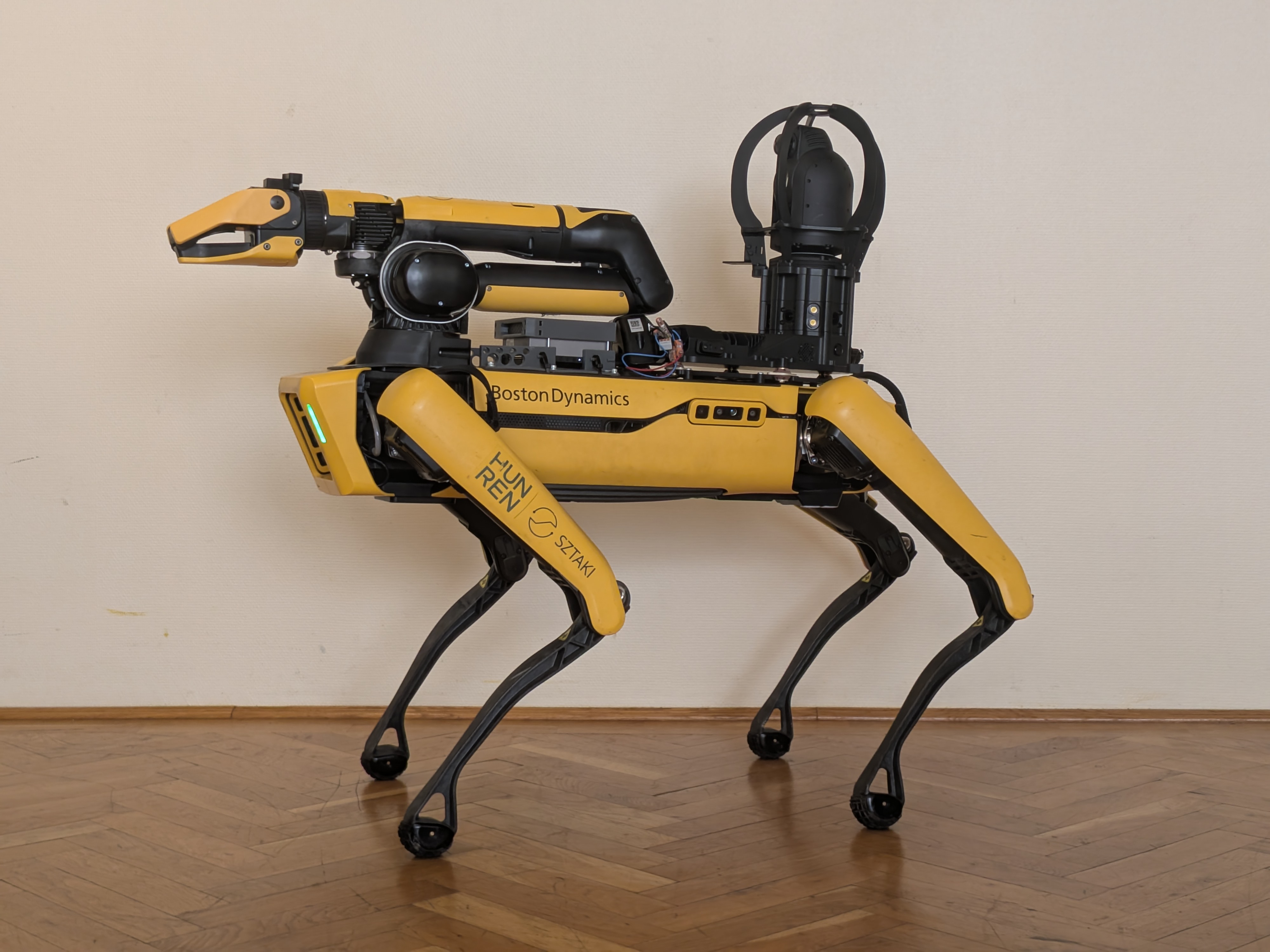 Boston Dynamics Spot robot used for active visual search